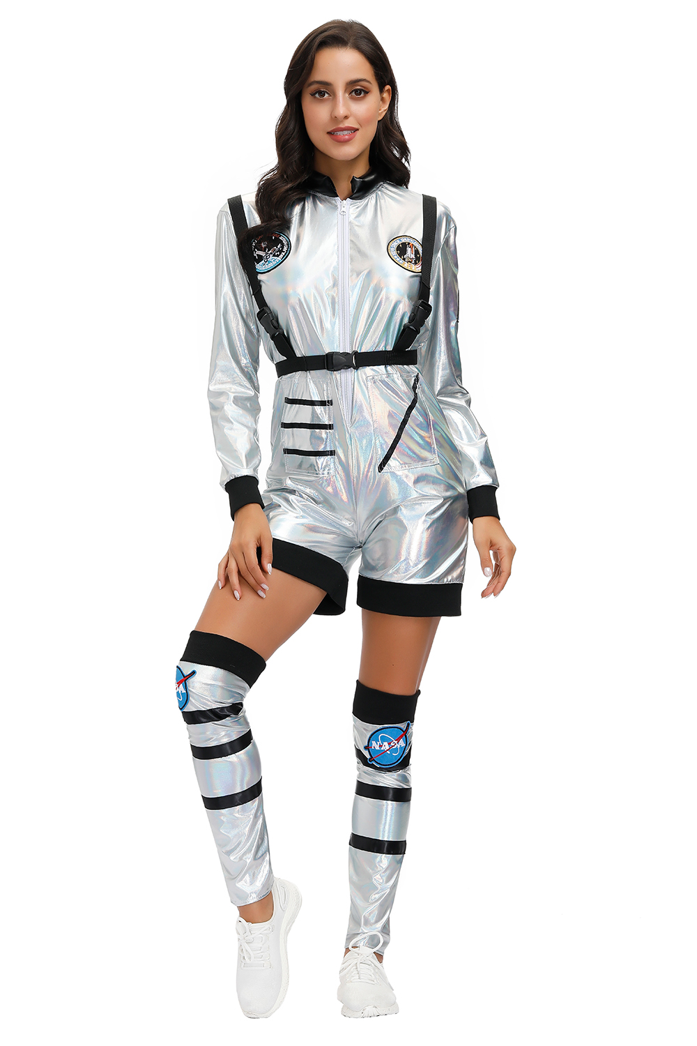 New Arrival Adult Astronaut Space Jumpsuit Halloween Cosplay